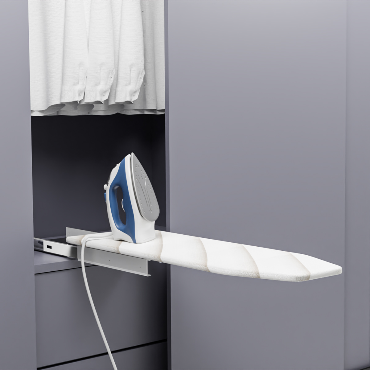 Folding Pull Out Ironing Board Main 