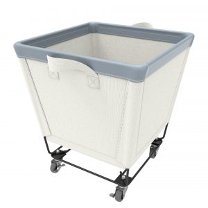 Canvas Laundry Basket With Wheels