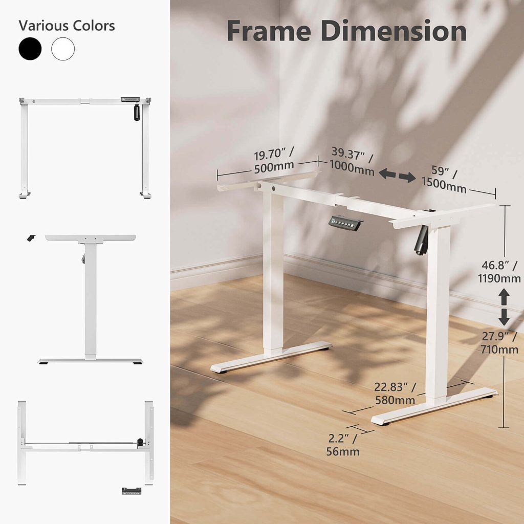 Electric Standing Desk Frame