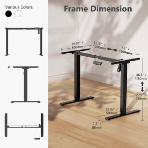 Electric Standing Desk Frame2 2